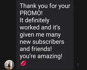 Thank you so much jcbby1221 for the promo review