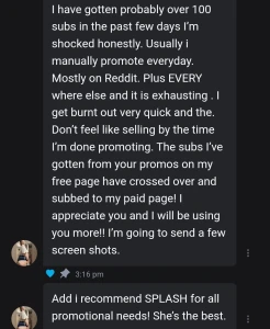 Thank you so much urdreamgirlxo92 for the promo review