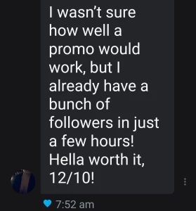 Thank you so much aurabellex for the promo review