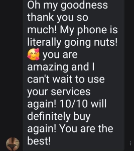 Thank you so much scarlett wine for the promo review part 1