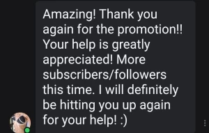 Thank you so much eevie4funz for the promo review