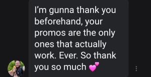 Thank you so much kay jay gonewild for the promo review