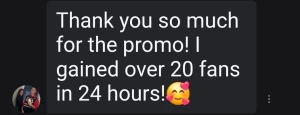 Thank you so much sexxxilexxxi28 for the promo review