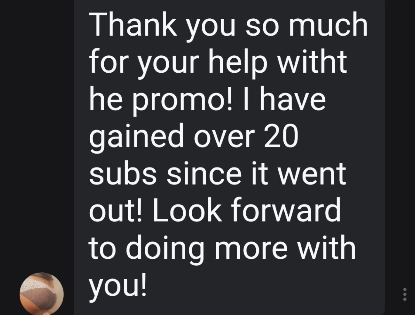 Thank you so much sybil20 for the promo review 