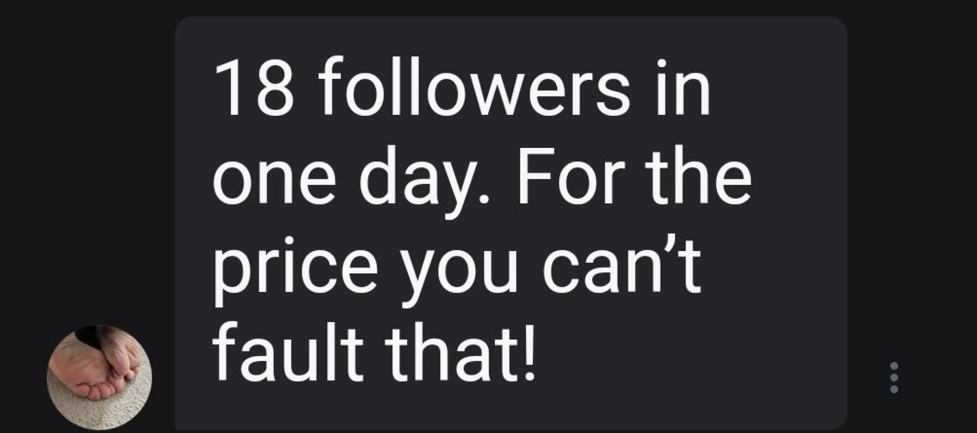 Thank you so much tinytootsies xo for the promo review 