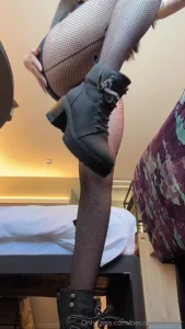 Ohh i know you love to feel how i crush your cock with my boots and if