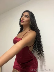 Wearing a dress for you to undress