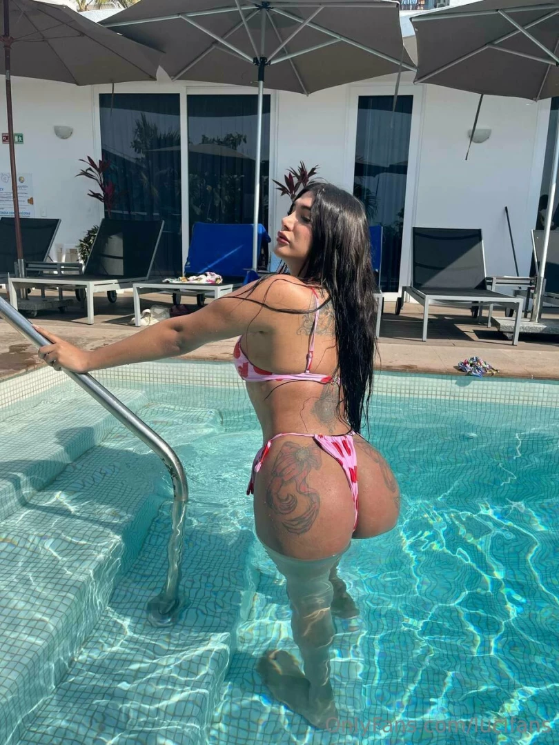 How about we play in the pool and let your cum mix in the pool 