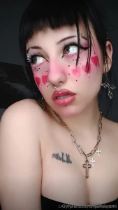 The hottest goth girl angelinadark just started her sex life and part 498