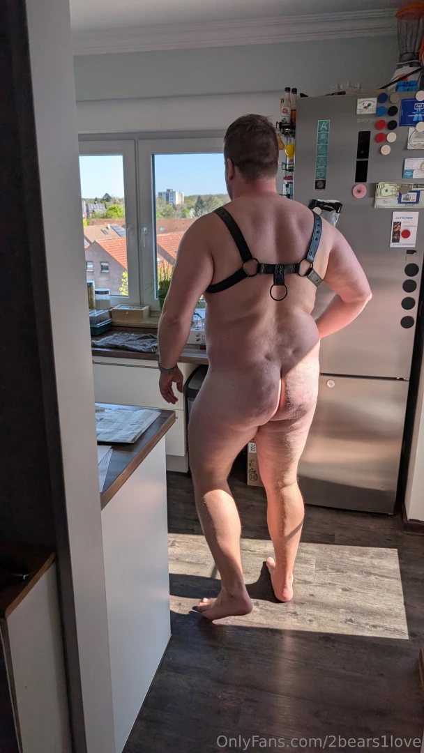 It started in the kitchen and ended in our bed with a load in his ass 