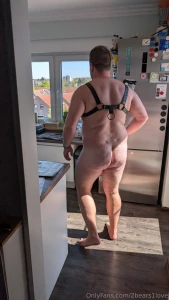It started in the kitchen and ended in our bed with a load in his ass