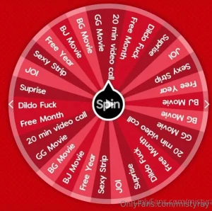 Spin the wheel are you feeling lucky if you do let s start this month