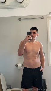 Just got done working out lick the sweat off me