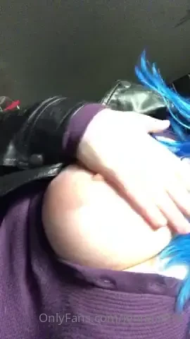 Flashing in crowded public bathrooms 