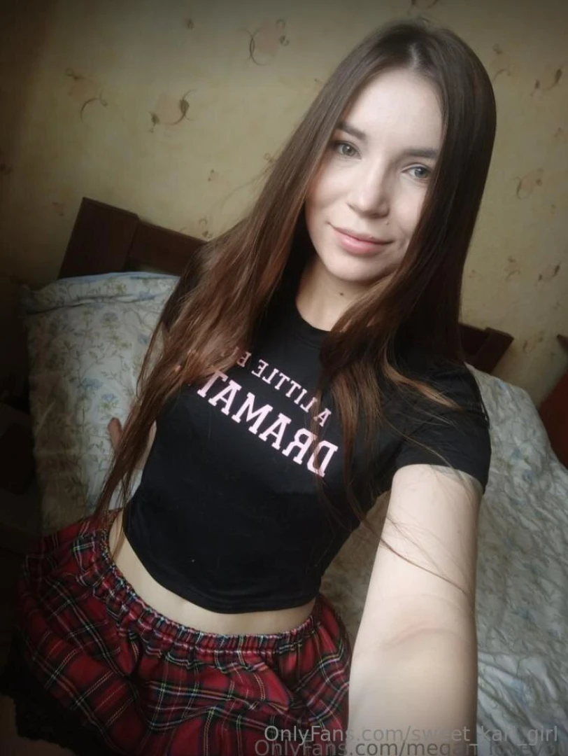 Free subscription today only hot brunette megan_loveyou with charming part 64 