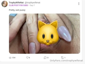 Cum give it a taste daddy trophywifenatvip i bet it s the tightest you