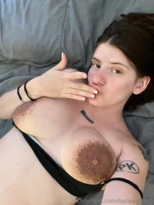 My fat belly s out and i m feeling so flirty wanna see it jiggle up