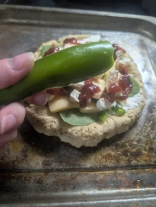 Best ingredient on pizza jam jalapeno popper pizza my specialty