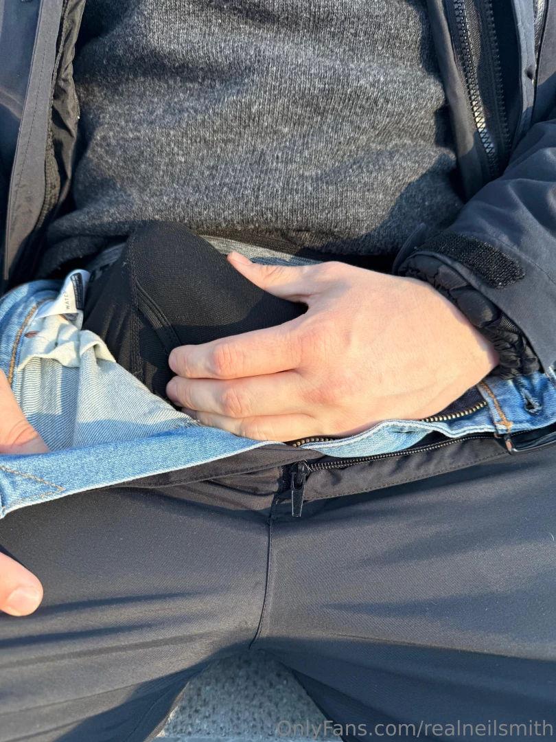 Getting my thick british cock out on a gondola in the us of ah look 