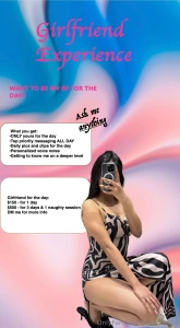 Can i be your girlfriend for a day want to get to know me on a deeper