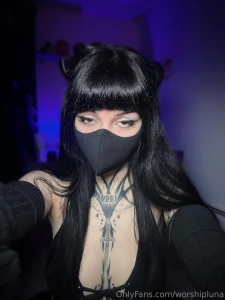 Behind the mask all dressed up in black and wrapped in mystery but you part 6