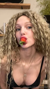 Strawberry season is here catch me eating them straight from the
