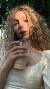 Me my bestie iced coffee trouble we walked into the caf like we owned