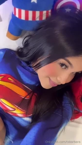 Could superwoman with a huge save the world