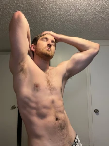 Enjoy homies post workout in gray sweats gotta be careful in the gym part 2