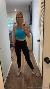 Wearing some yoga pants today you like those part 5