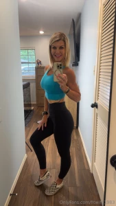 Wearing some yoga pants today you like those part 11