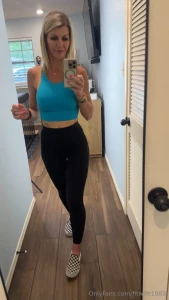 Wearing some yoga pants today you like those part 12