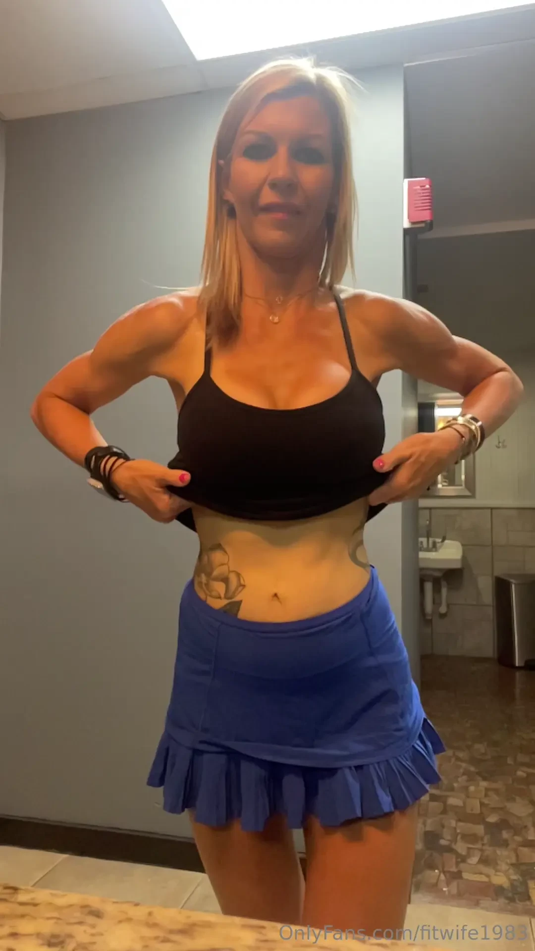 Today s work and gym fit and some naughty gym pictures and some abs part 1 