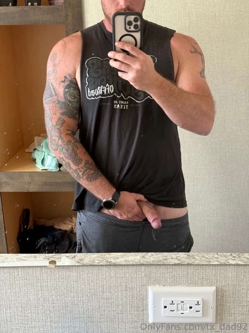 Teasing myself after the gym 