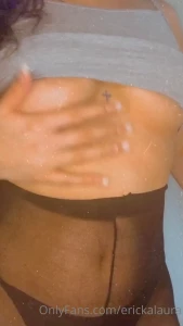 Check your messages for sexy panty hose play