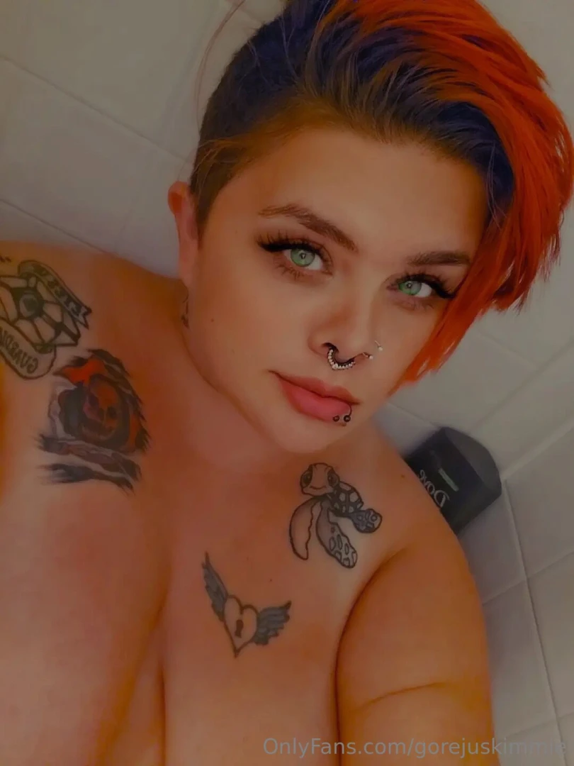 Just soaking in the tub 