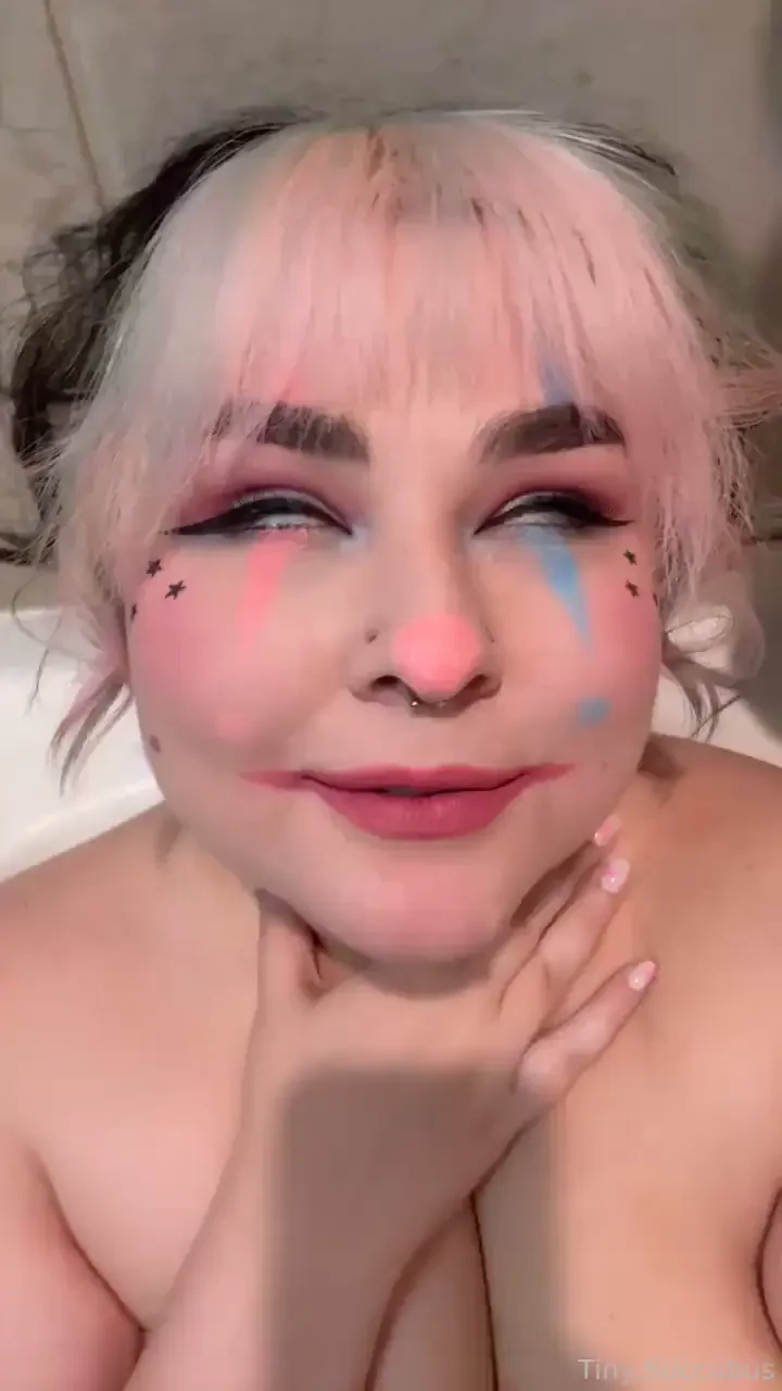 Just clowning around with my new toy clown bbw goofy silly chubby alt part 12 