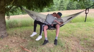 3 loads for twink garrettxkinsley in the hammock when verbal