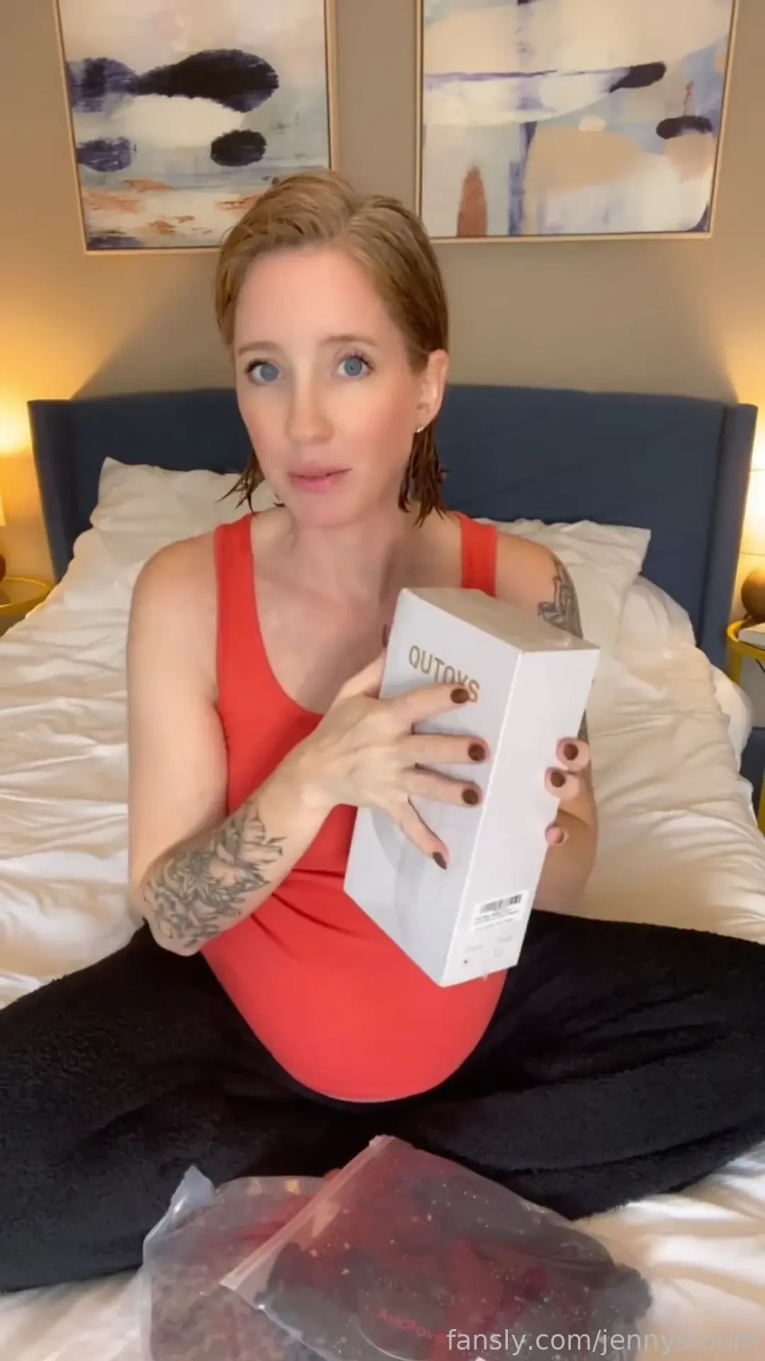 Unboxing a new bbc toy and trying on lingerie i got so excited about part 1 