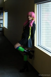 Mitsuri in the library pt 2 lewd where should i shoot her next