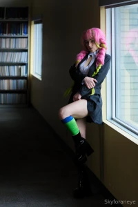 Mitsuri in the library pt 2 lewd where should i shoot her next part 1