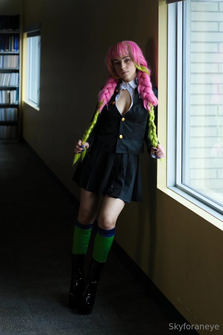 Mitsuri in the library pt 2 lewd where should i shoot her next part 2 