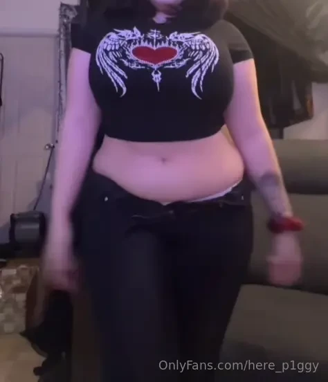 Crop tops and low rise jeans are ment for each other part 3 