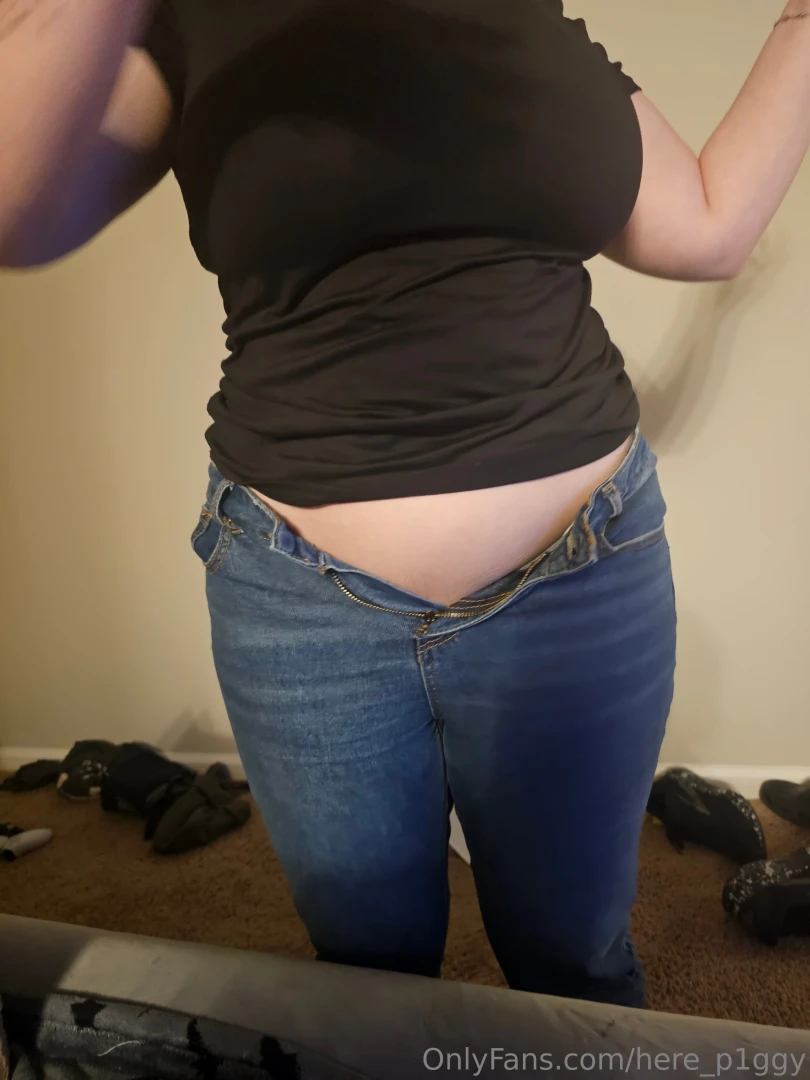 Ate my way out of my favorite pants 