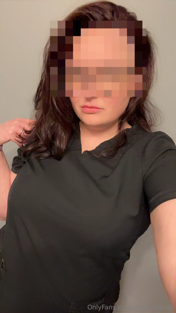 Taking my scrubs off after a long day at work part 2 