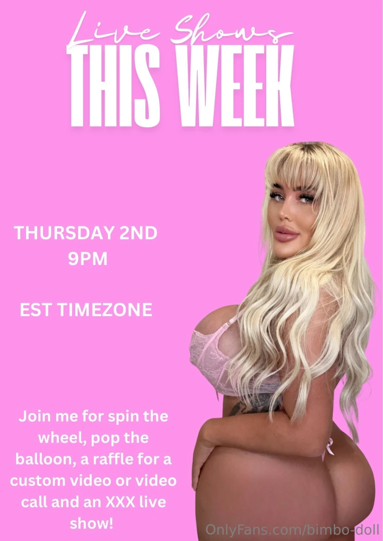 Live tonight on ambermayy part 3 