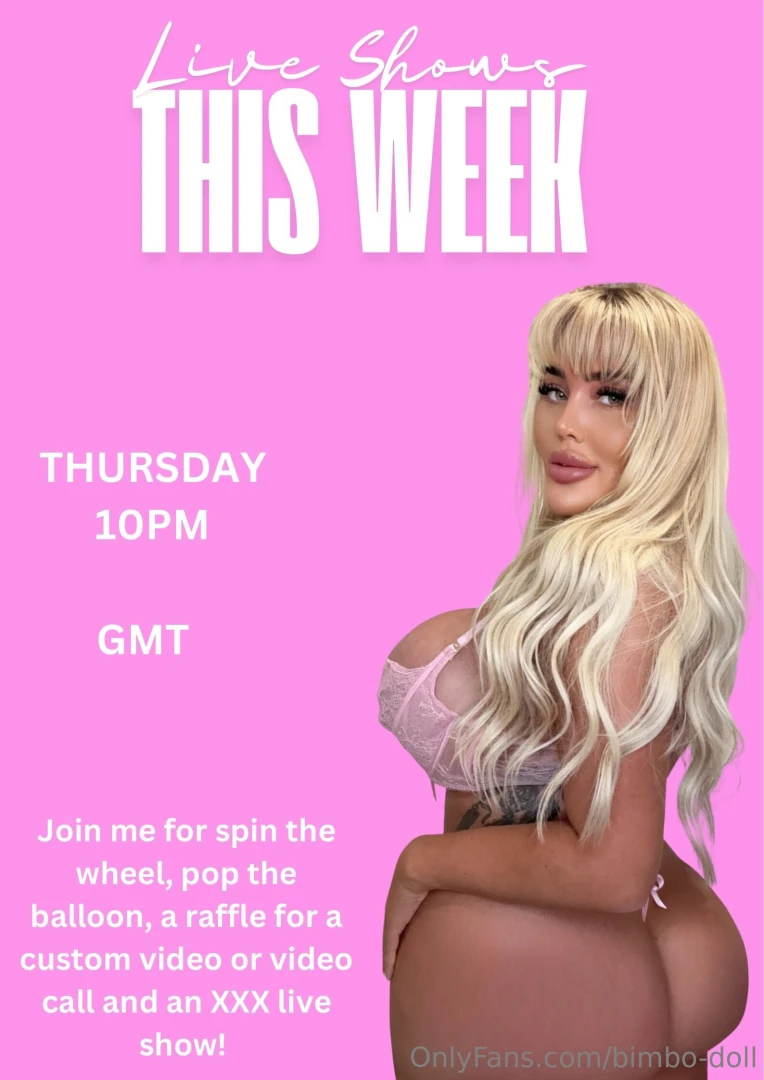 Live tonight on ambermayy part 2 