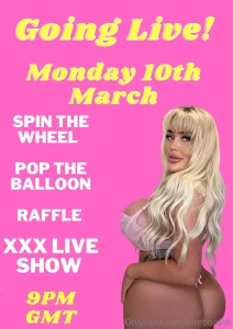 Live tonight on ambermayy part 1