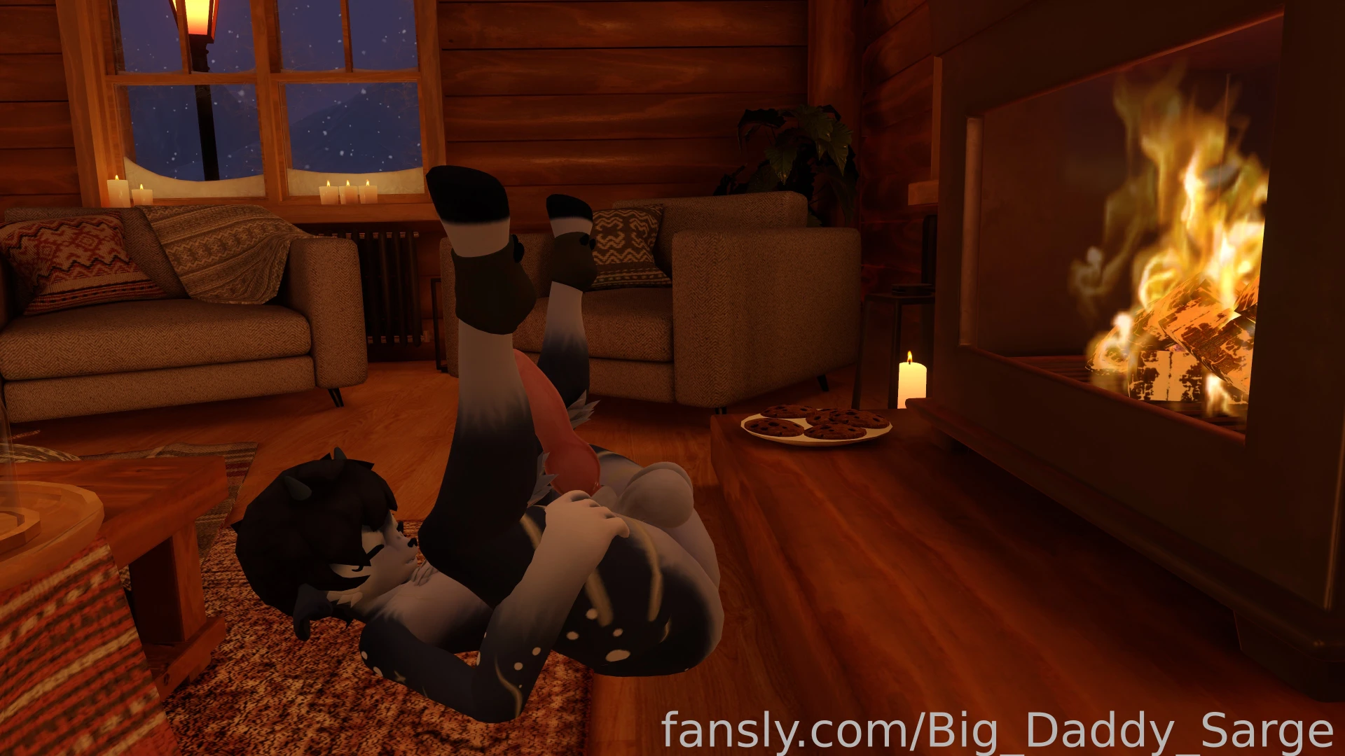 Lake s up at the new cabin and he s absolutely in love with it its part 20 