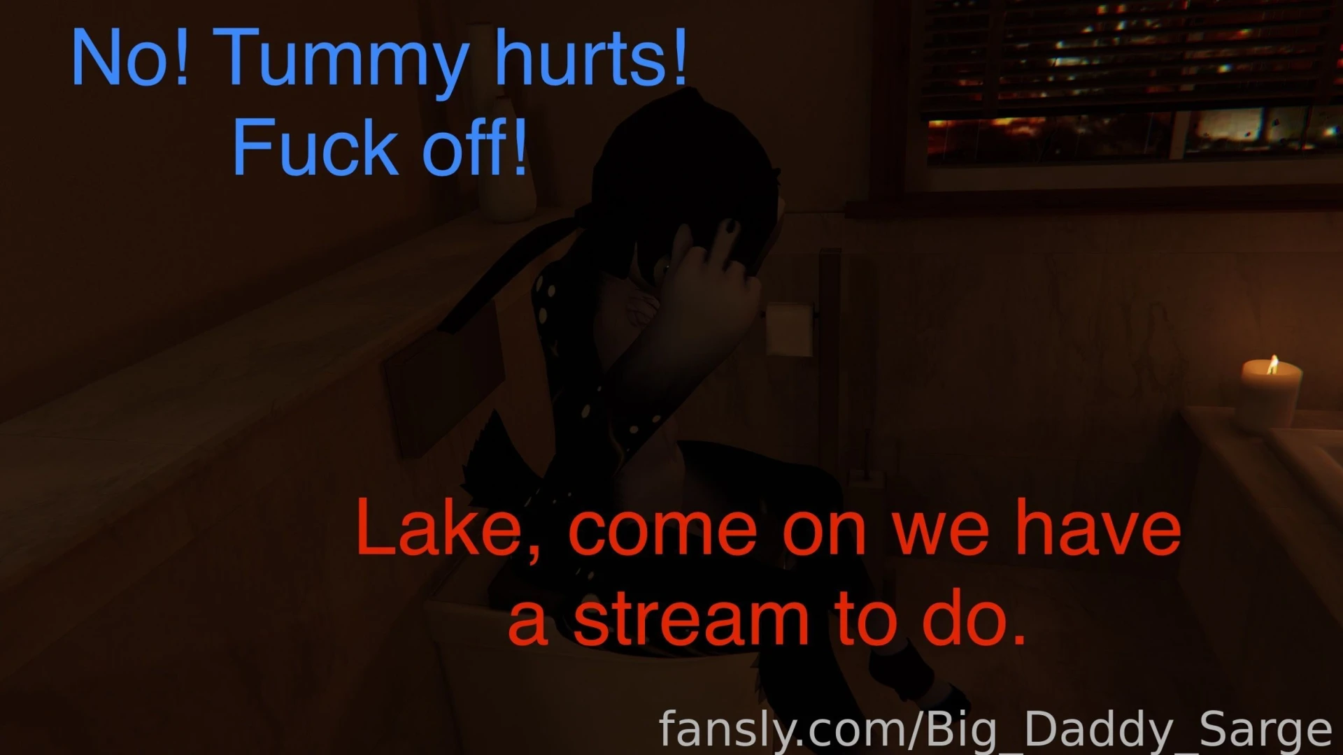 Sorry folks we had a bad stomach ache so we are postponing stream poor 
